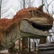 Theme Park Equipment Realistic Animatronic Dinosaur Model Carnotaurus Statue