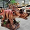 Jurassic World Dinosaur Realistic Animatronic Dinosaur Amusement Park Theme Park Triceratops Model