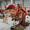 Realistic Dilophosaurus Dinosaur Animatronics For Sale Color Customized