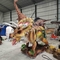 Amusement Park Realistic Animatronic Dinosaur Triceratops Model