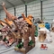 Indoor Animatronic Triceratops Ride On Dinosaur Customized Size