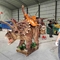 Indoor Animatronic Triceratops Ride On Dinosaur Customized Size