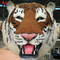 Wall Mounted Animatronic Realistic Tiger Head Artificial Type