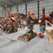 Animatronic T Rex Dino Riders , Customized Amusement Park Dinosaur