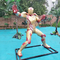 Waterdichte aangepaste glasvezelproducten Hars Marvel Iron Man-standbeeld