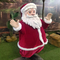 Indoor Animated Father Christmas Life Size Decoration Santa Claus Model