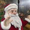 Indoor Animated Father Christmas Life Size Decoration Santa Claus Model
