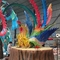 Weather Proof Realistic Animatronic Animals Chinese Mythical Animal Phoenix