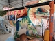 Dzieci Jeździć Na Dinozaurów Parku Rozrywki Dla Sprzętu Rozrywkowego