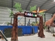 Customized Most Realistic Dinosaur For Park Entrance Door Gate