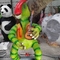 Dinamis Realistis Animatronik Dinosaurus Cartoon Model