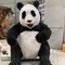Animales animados realistas parecidos a la vida Familia Panda Para Parque Temático