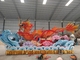 Desfile del dragón chino, suministros de carroza, desfile de carroza de carnaval.