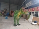 لباس دایناسور بالغ برای فروش دایناسور راه رفتن لوازم فیلم نشان می دهد T-Rex سبز