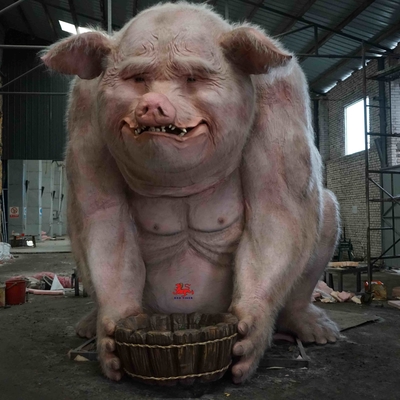 Goede prijs. Aangepaste animatronic realistische varkens volwassen leeftijd voor winkelcentra online