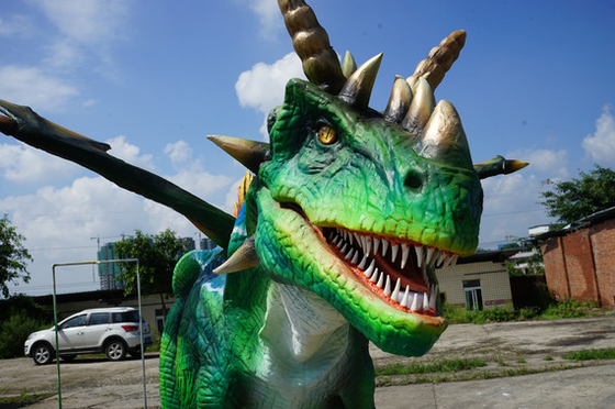 Good price Light Weight Animatronic Dinosaur Costume Green online