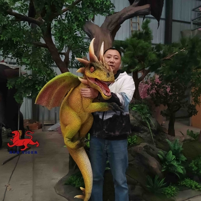 Giá tốt. Kích thước cuộc sống Khủng long thực tế Con rối tay Tương tác Baby Fly Dragon trực tuyến