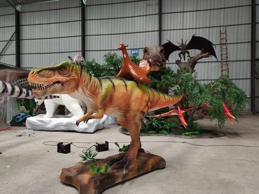 Good price CE RoHs Realistic Animatronic Dinosaur , Natural Looking Dinosaur Model High Durability online