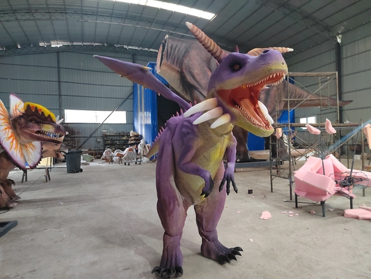 Good price Wearable Simulatie Animatronische Draak Kostüm Dinosaurus Model online