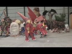 Red fly dragon costume