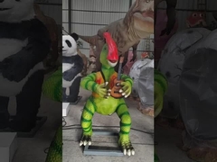 Cartoon Dinosaur Model Animatronic Dinosaur Band For Sale